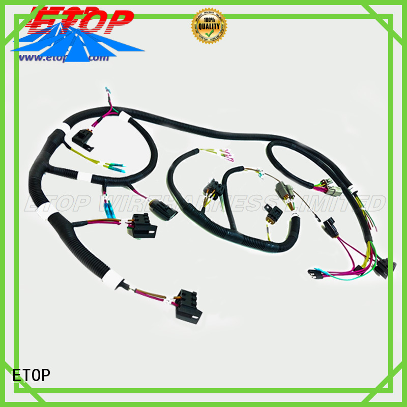 ETOP custom wiring harness great for automotive supplier industry