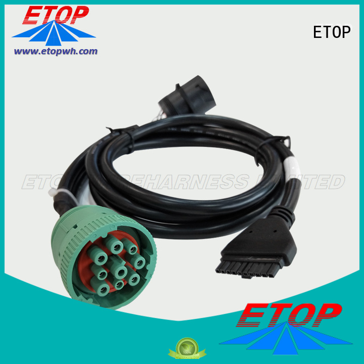 ETOP diagnostic connectors excellent for vehicle diagnostic system