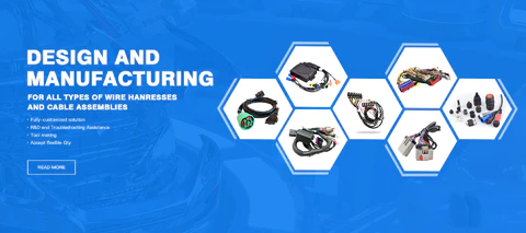 Custom automotive wire harness manufacturer / supplier