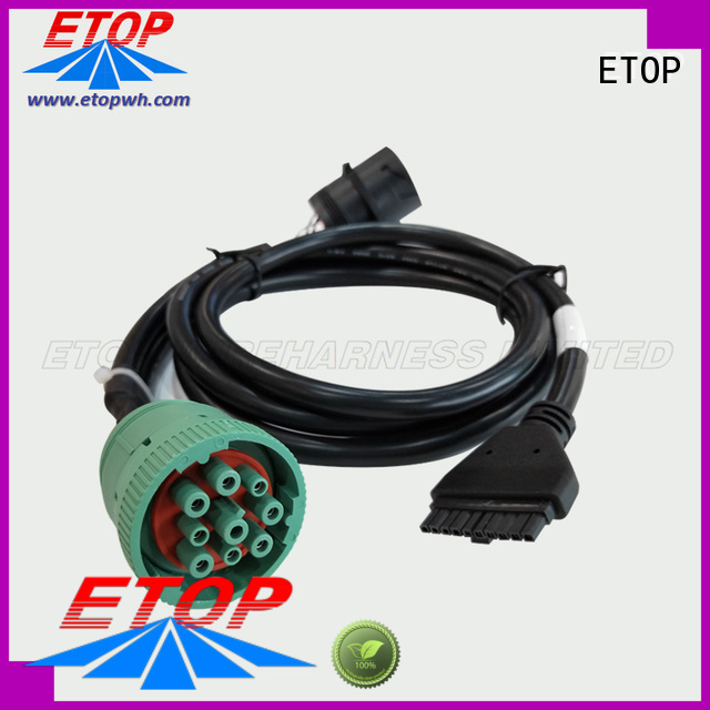 ETOP high performance diagnostic cables indispensable for vehicle diagnostic system