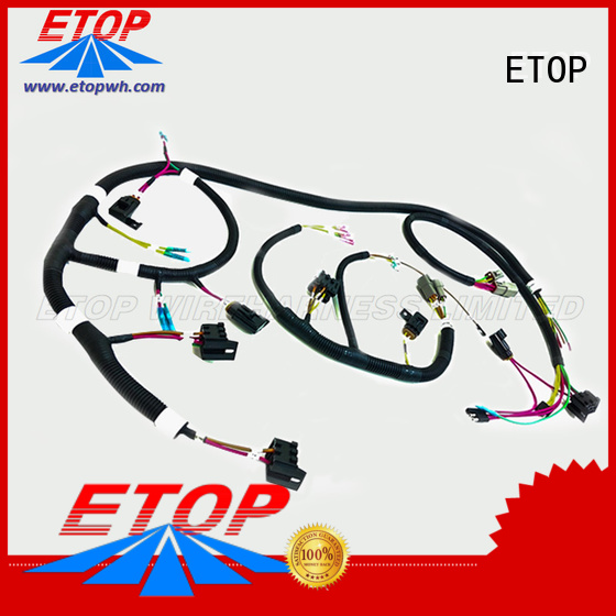 ETOP customized wire harness assembly motor industry