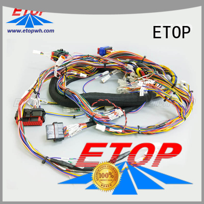 ETOP customized car wiring harness popular for car industry