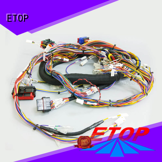 ETOP auto wire harness suitable for motor industry