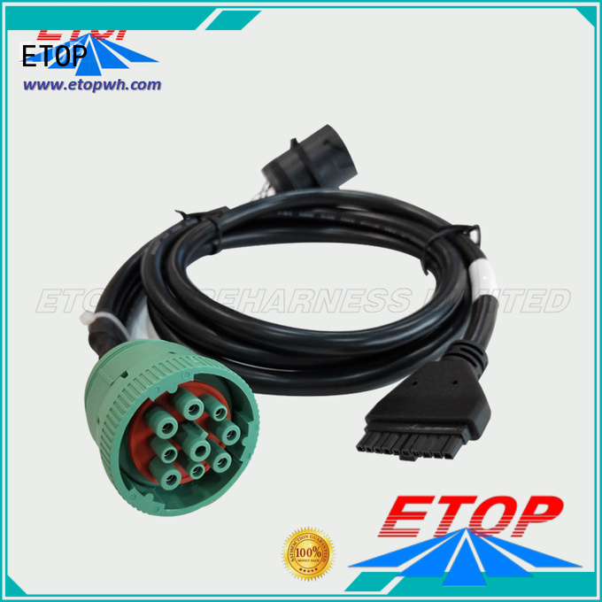 ETOP car diagnostic cables indispensable for truck diagnostic system