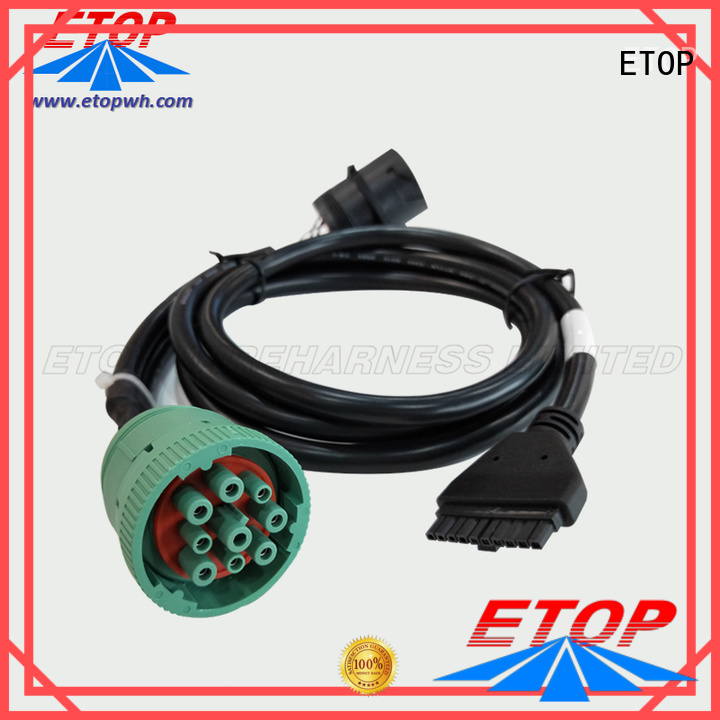 ETOP hot selling car diagnostic cables indispensable for car diagnostic system