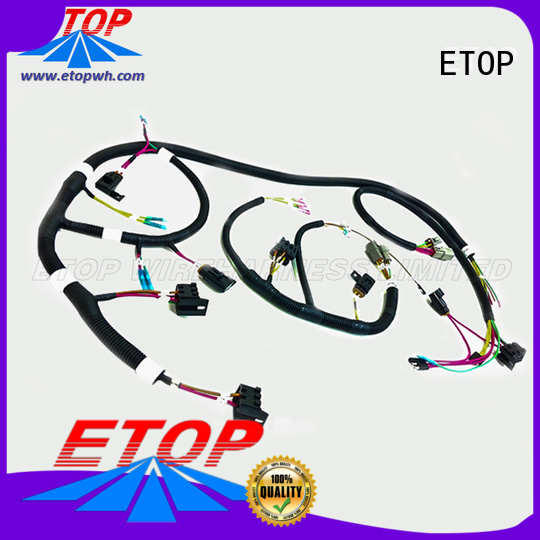 ETOP custom wiring harness ideal for automotive supplier industry