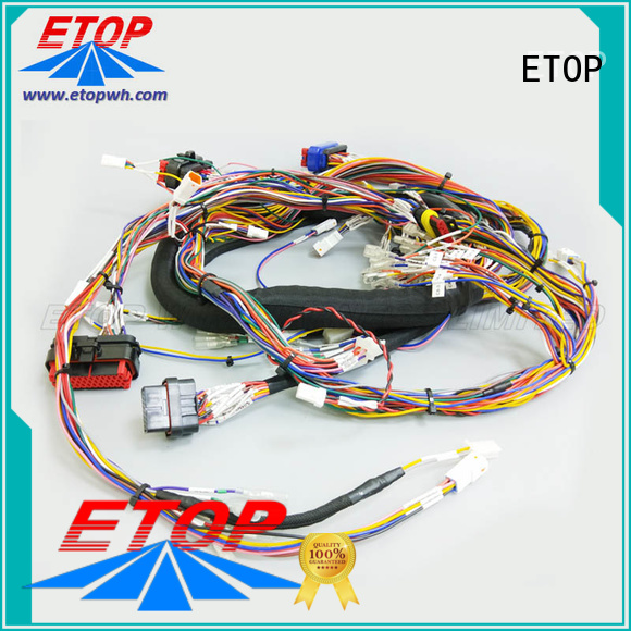 ETOP durable vehicle wire harness ideal for auto company