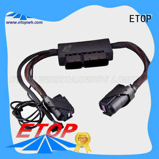 ETOP custom wiring harness perfect for global automotive industry