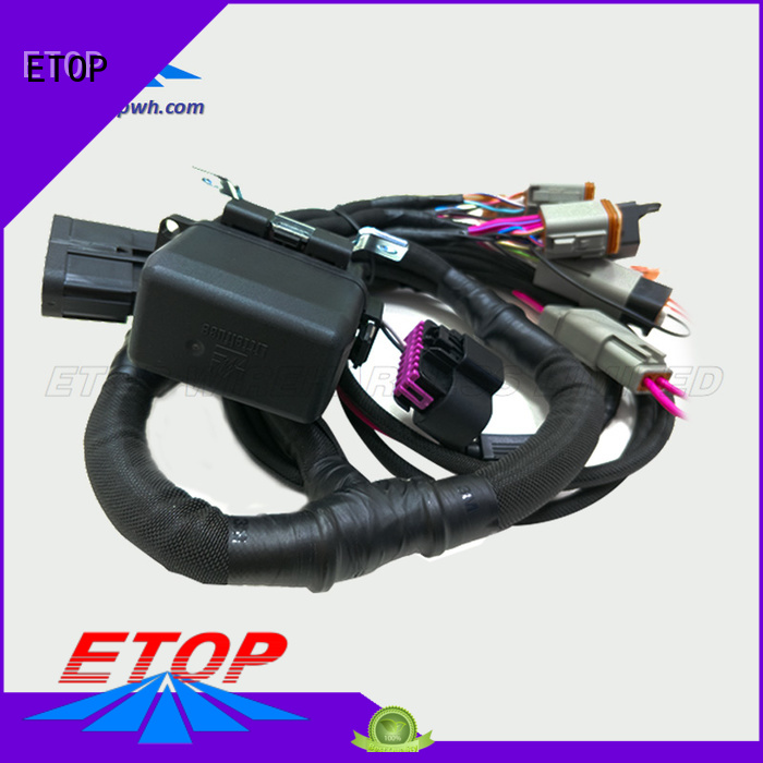 ETOP high performance custom auto wiring harness great for motor industry