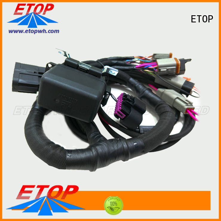 ETOP good quality custom wiring harness great for car industry