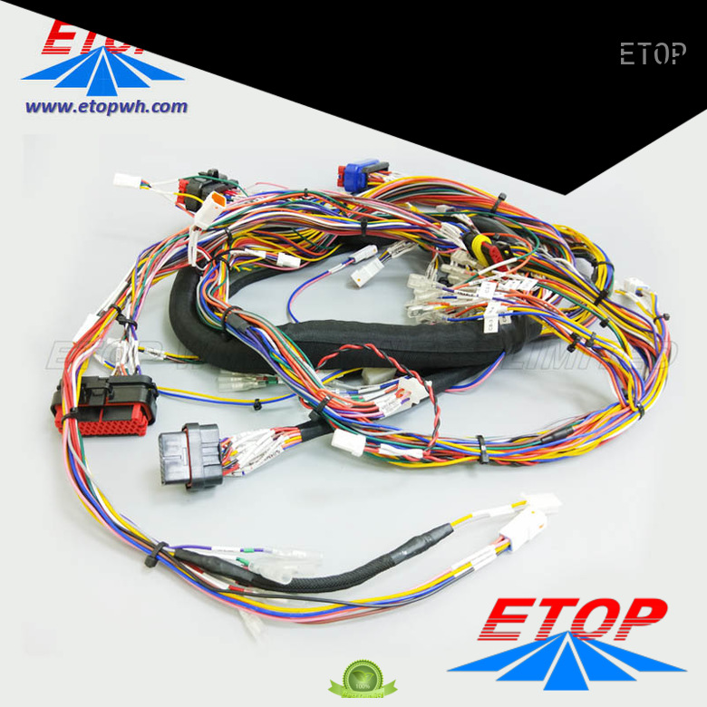 ETOP customized wire harness manufacturers perfect for automotive industry
