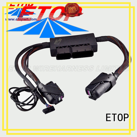 ETOP custom auto wiring harness perfect for automotive industry