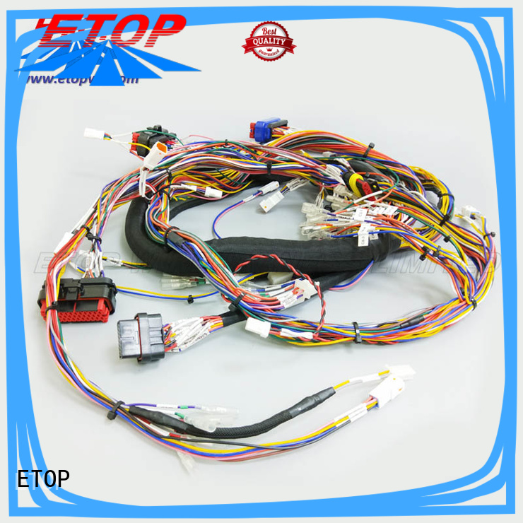 ETOP durable auto wire harness suitable for auto company