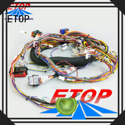 ETOP customized vehicle wire harness optimal for automotive supplier industry