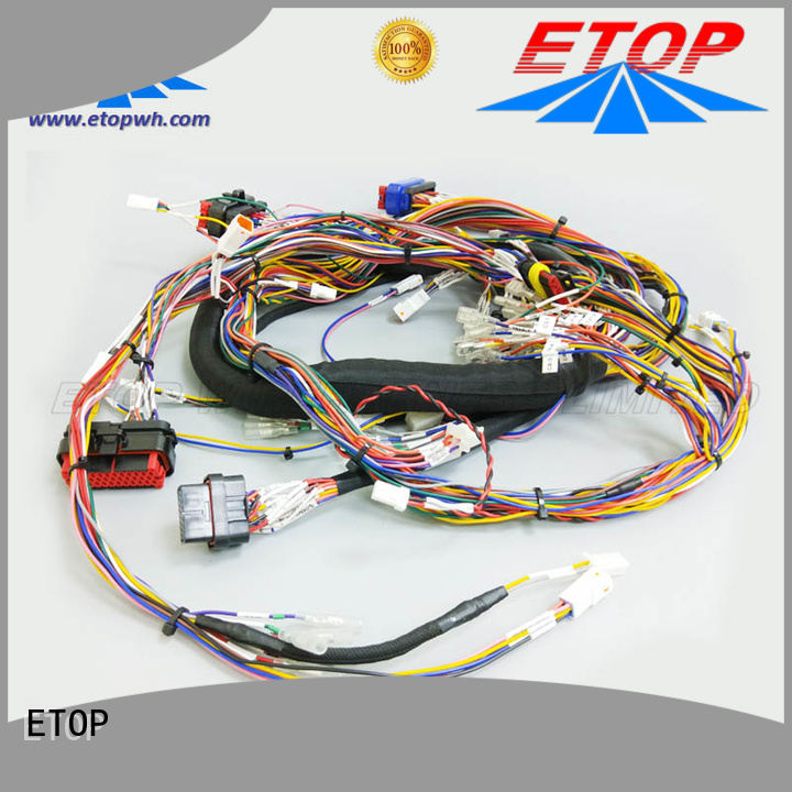 ETOP durable custom auto wiring harness perfect for car industry
