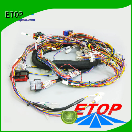 ETOP customized custom wiring harness best choice for motor industry