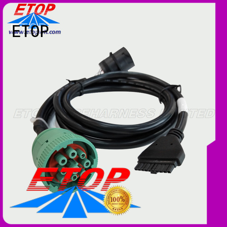 ETOP car diagnostic cables indispensable for heavy truck
