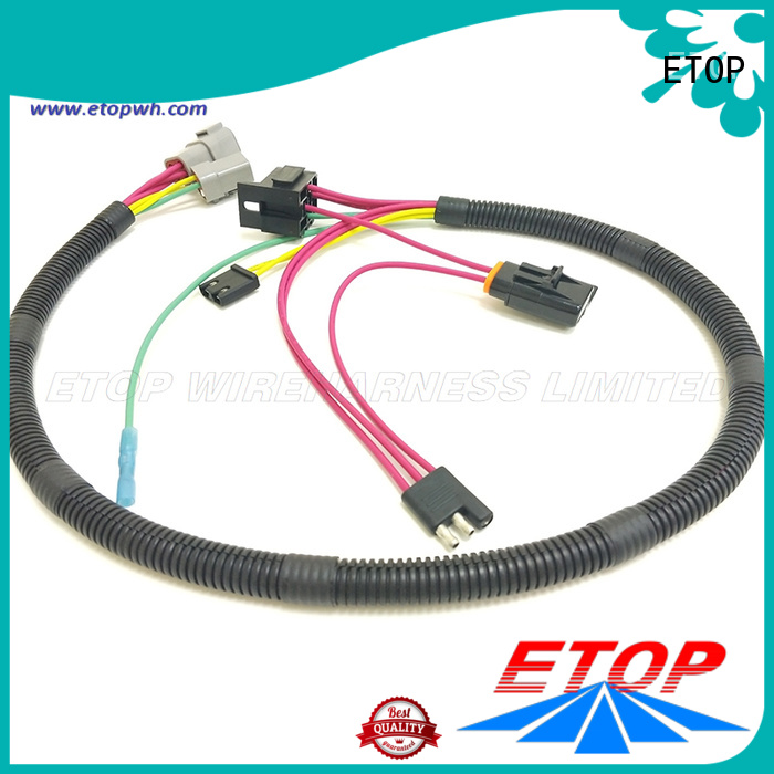 ETOP good quality custom auto wiring harness best choice for global automotive industry