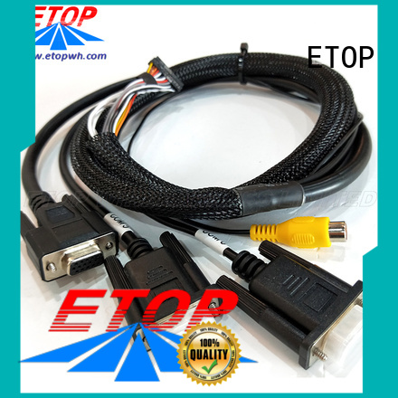 ETOP high performance custom molded cable assemblies medical equipment
