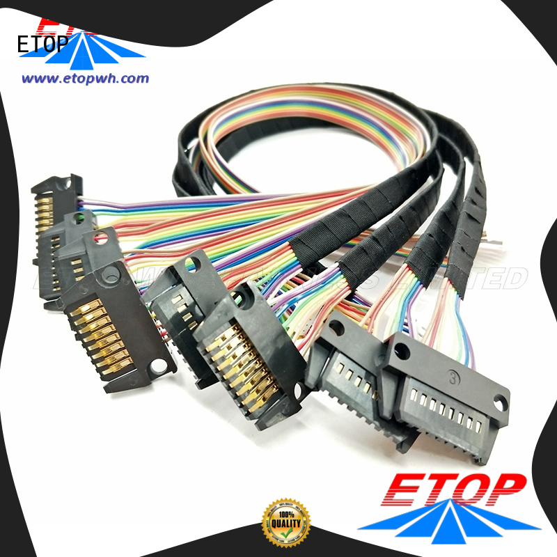 ETOP professional custom cable assemblies indispensable for game machine