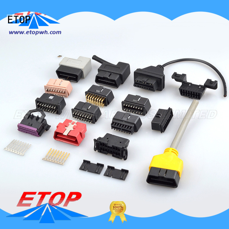 diagnostic connectors widely employed for vehicle diagnostic system