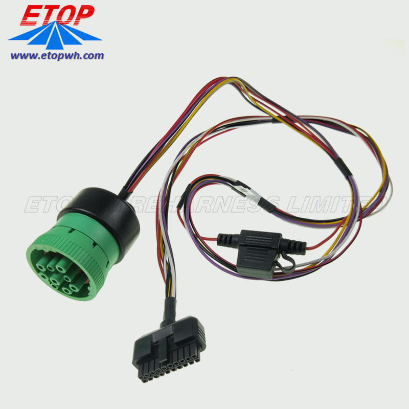 Rightangle Sae J1939 To Microfit Cable Manufacturer/Supplier Vehicle