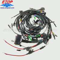 car ECU wiring harness and ampseal connector cable assembly