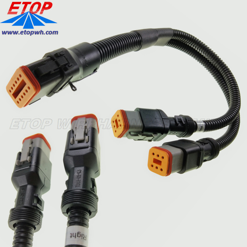 Automotive DT Connector Wire Harness Assembly