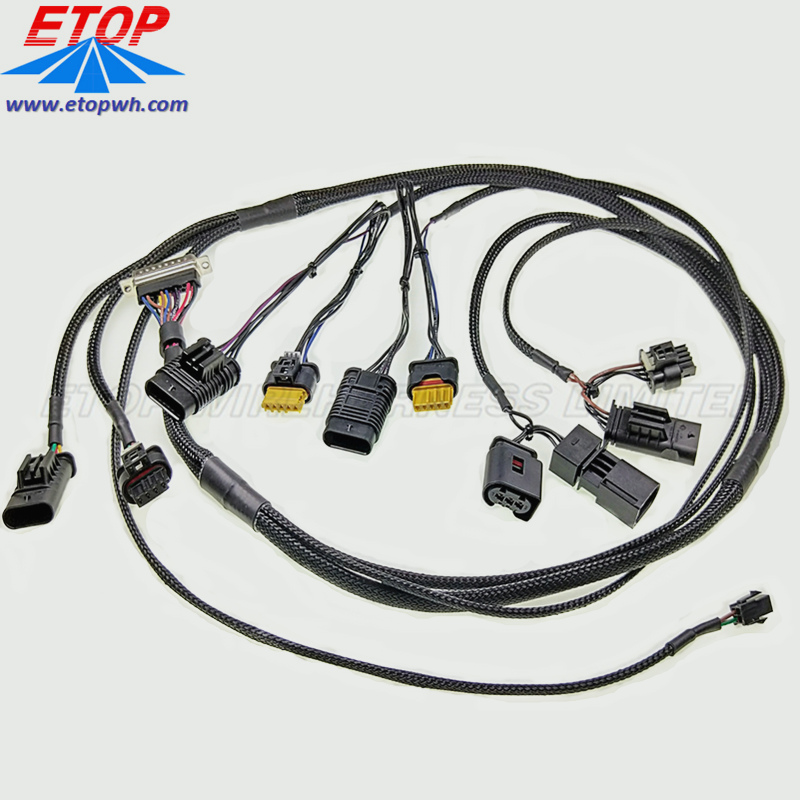 Custom Waterproof DT Connector Automobile Cable Assembly