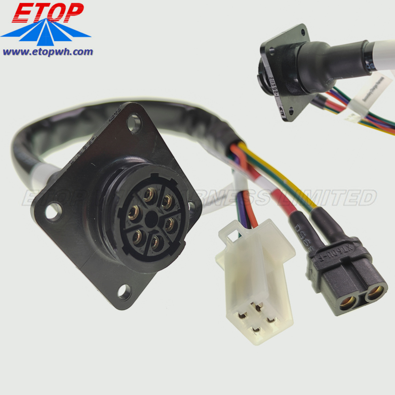 Waterproof Panel Mount Boarding Connector Cable