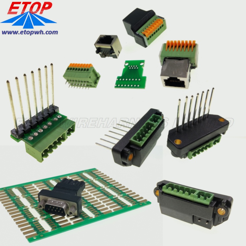 RJ45 to Phoenix Terminal Block Adapter