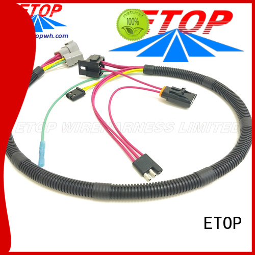 ETOP good quality vehicle wiring harness popular for automotive supplier industry
