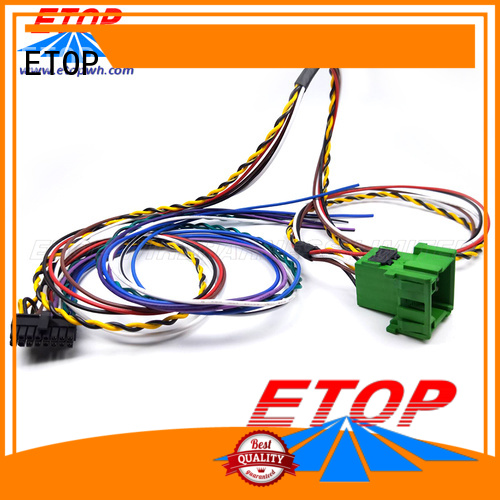 ETOP custom auto wiring harness popular for car industry