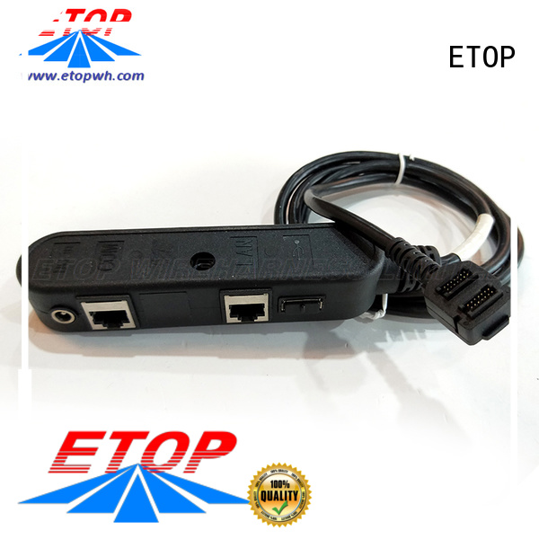 ETOP customized molded cable assemblies very useful for hospital equipment