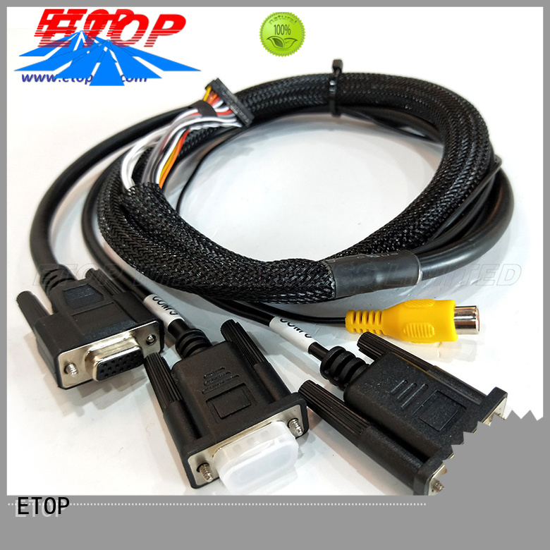 high tech moulded cable medical machine