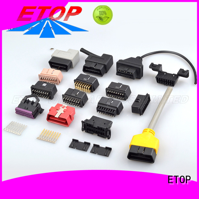 ETOP obd connector widely employed for