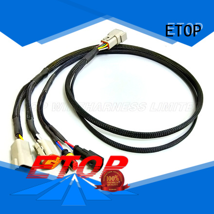 ETOP professional custom auto wiring harness optimal for car industry