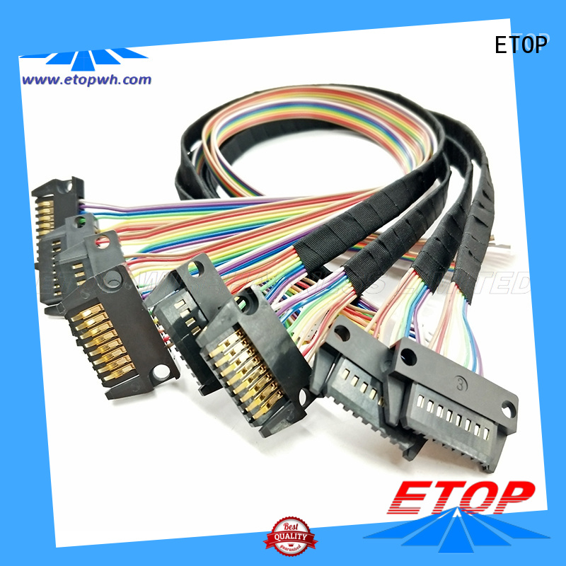ETOP high grade custom cable assemblies indispensable for game machine manufacturer
