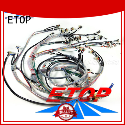 ETOP power custom wire harness indispensable for game machine manufacturer
