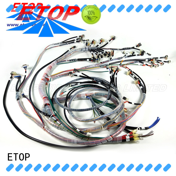ETOP custom cable assemblies very useful for game machine manufacturer