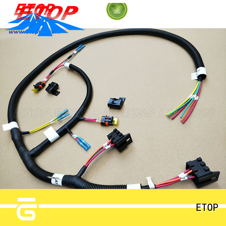ETOP vehicle wire harness suitable for auto company