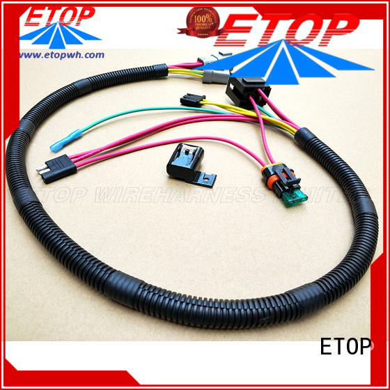 high performance custom auto wiring harness great for global automotive market
