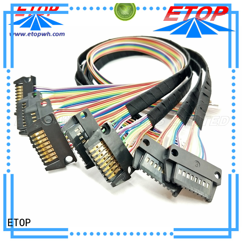 ETOP custom cable assemblies game machine manufacturer