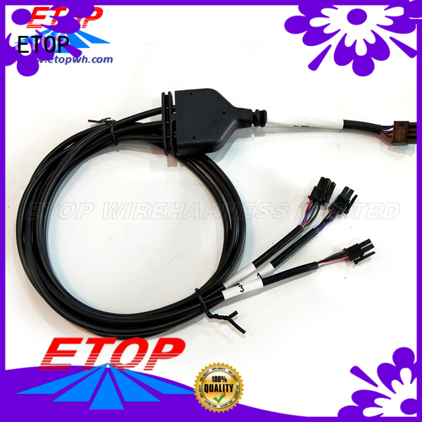 ETOP customized cable assembly ideal for auto industry