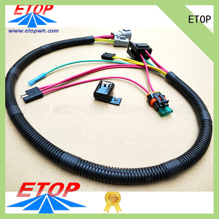ETOP custom auto wiring harness optimal for motor industry