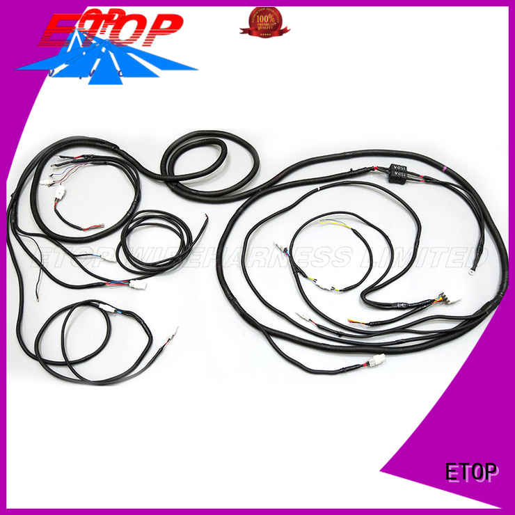 good quality custom auto wiring harness popular for automotive industry