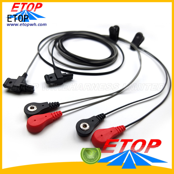 ETOP customized custom molded cable assemblies popular for medical machine