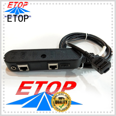 ETOP high tech molded cable assemblies suitable for medical supplies