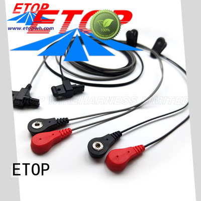 ETOP molded cable assemblies excellent for hospital equipment