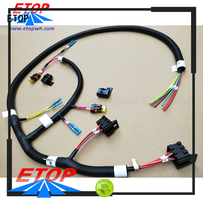 ETOP customized auto wire harness automotive supplier industry